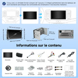 ATOTO A5LG2B7T Android Autoradio CarPlay 2 Din avec Android Auto sans Fil, Scanner OBD2 Bluetooth, Écran Tactile 7", GPS Navigation, Wi-Fi/USB/FM/AM/RDS