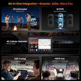 ATOTO V10G211OC 10" QLED Android 14 Double Din Car Stereo, 8-Core 6G+128G, Wireless CarPlay & Android Auto, 4G LTE/Wi-Fi, in-Car Karaoke, 7.1.2 CH Pro DSP Audio, aptX HD Bluetooth, AI & GPS Tracking