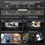 ATOTO X10DG2B7E Autoradio 2 DIN 7 Pouces, QLED, 8+128G, Microphone Double et Entrée Caméra, CarPlay & Android Auto sans fil, 4G LTE, Assistant vocal IA, Suivi GPS, DAB, Bluetooth, LRV, Entrée HDMI
