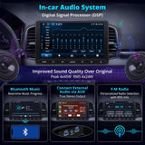 ATOTO A5LG211T 10" Android Double Din Car Stereo with Backup Camera, Wireless CarPlay & Android Auto in-Dash Navigation, WiFi/Bluetooth/USB Tethering, MirrorLink, AI Dialogue,DSP/FM/AM, 2G+32G