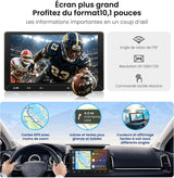ATOTO F7G211WE 10,1 Pouces Autoradio 2 DIN avec Apple CarPlay Sans Fil et Android Auto Sans Fil, Écran Tactile HD, Bluetooth, MirrorLink, Radio FM/AM