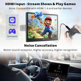 ATOTO X10G129E 12,9" 1 DIN Autoradio mit QLED Floating Display, 8+128GB, In-Dash Navigation, 4G LTE, Kabelloses CarPlay &amp; Android Auto, Dual-Phone Verbindung, Dual Bluetooth, GPS-Tracking, SCVC und AI Sprachassistent 