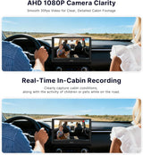 ATOTO AC-HN9CBV1 In-Cabin Camera, Rearward-Facing (Front Cabin Mount), AHD 1080p 30fps, Starlight Night Vision, 135° Wide-Angle, Loop Recording, Parking Mode – Only for V10 Series