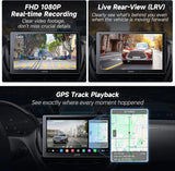 ATOTO AC-FHD02LR Reversing Camera, 1080P Full HD with Loop Recording, Night Vision, 140° Wide Angle, IP67 Waterproof, Live Rear-View (LRV), For X10 Series Only