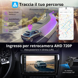 ATOTO A5LVWA7T 7 Zoll 2 DIN Autoradio – Navi, WiFi, Bluetooth, USB, MirrorLink, 24-Band EQ DSP, FM, AUX, TF, Wireless CarPlay & Android Auto, 2G+32G, Kompatibel mit VW/Golf/Polo/Tiguan