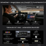 ATOTO X10DG209E 2 DIN Autoradio: 9 Zoll Android, DAB+, 8+128G, 4G LTE, KI-Sprachassistent, Kabelloses Carplay &amp; Android Auto, Duales Mikrofon, BT, Kameraeingang, 36B-EQ, HDMI-Eingang