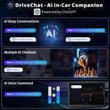 ATOTO X10G129E 12.9" Autoradio 1 Din with Floating QLED Touchscreen, Built-in GPS Navigation, Wireless CarPlay & Android Auto, 8+128G, 4G LTE, Dual Phone Connection, Dual Bluetooth, GPS Tracking & AI Voice Assistant