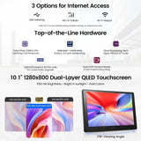 ATOTO S84G211P 10.1" QLED AI ChatGPT Double Din Car Stereo – Wireless CarPlay & Android Auto, 4GB+64GB, 4G/Wi-Fi/Dual Bluetooth/USB, 4V RCA, DSP/AMP/SUB, GPS