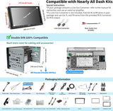 ATOTO S8OP07A4MS 2 DIN Autoradio für Opel Astra/Vivaro/Zafira/Combo, 7" Display mit kabellosem Carplay &amp; Android Auto, GPS-Navigation, eingebautem 4G, Dual Bluetooth und 32GB Speicher