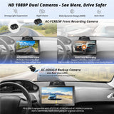 ATOTO 9 Inch Android Portable Car Stereo with 4G+32G, Wireless CarPlay and Android Auto, in Dash GPS Navigation System with 4G Dual BT WiFi Dashcam Backup Camera, P909PRS3