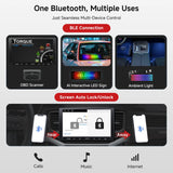 ATOTO A5LG209T 9" Double DIN Car Stereo, Touchscreen, Backup Camera, 2+32G, Wireless CarPlay and Android Auto, GPS, WiFi, Bluetooth, 24-Band EQ, USB