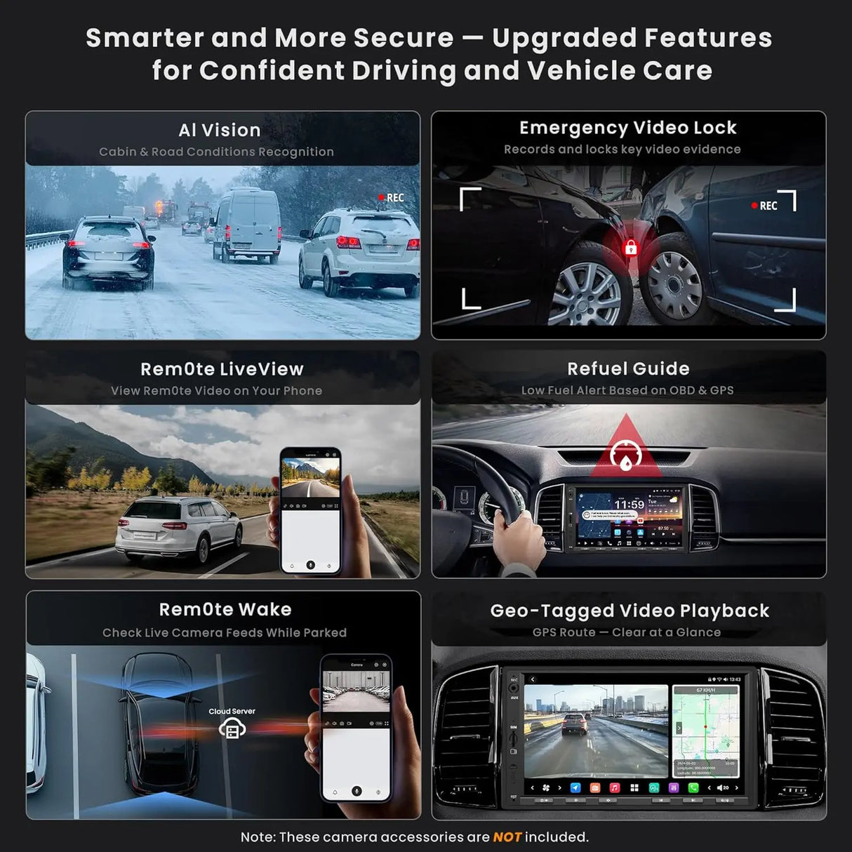 ATOTO X10G209E 9" Double Din Car Stereo, 8G+128G Android Head Unit, Wireless CarPlay & Android Auto, ChatGPT AI Control, GPS Tracking, Dual Microphone, Dual Bluetooth, 4G LTE, 36-Band EQ, HDMI Input