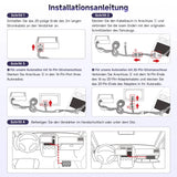 ATOTO CA-AEC122DL Kompakter 4-Kanal Auto-Verstärker, RMS 4x60W, Klasse D TI TPA3221, 2m Stromkabel, Anpassbarer EQ, Kompatibel mit ATOTO Autoradios