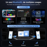 ATOTO A5LG2B7T Android Autoradio CarPlay 2 Din avec Android Auto sans Fil, Scanner OBD2 Bluetooth, Écran Tactile 7", GPS Navigation, Wi-Fi/USB/FM/AM/RDS