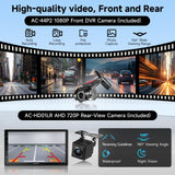 ATOTO A5L 7" Double Din Car Stereo with Wireless CarPlay & Android Auto, Backup Camera & DVR Dashcam, ChatGPT, GPS Navigation, WiFi/Bluetooth/USB, 24 EQ DSP, 2G+32G
