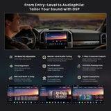 ATOTO X10G2A7E 7" Double Din Car Stereo with Android In-Dash Navigation, 8+128GB, Wireless CarPlay & Android Auto, ChatGPT AI Assistant, 4G LTE, Dual Phone Connection, Dual Bluetooth