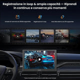 ATOTO AC-HN9FR Dashcam Anteriore AHD 1080p per Auto, 30fps, Visione Notturna Starlight, WDR, Grandangolo 136°, G-Sensore, Modo Parcheggio, Registrazione in Loop, Riproduzione Traccia GPS – Solo Serie V10