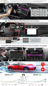 ATOTO S8G2109UP-N 10.1" QLED Car Stereo - Wireless CarPlay & Android Auto, 6GB RAM/128GB Storage, 4G LTE, Dual Bluetooth aptX HD, Virtual Surround View (VSV), Live Rear View (LRV), Gesture Control, In-Dash Multimedia Receiver