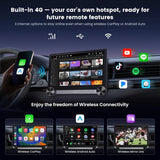 ATOTO S84G215PB 11.5-Inch Double DIN 2K QLED Android Car Stereo, Dual Knobs & 4G LTE, Wireless CarPlay & Android Auto, ChatGPT-Powered AI, DSP Hi-Fi, 4V Pre-Out, Optical/Coaxial Out, GPS Tracking
