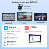 ATOTO A5LG2B7T 7" Android Radio Coche 2 DIN con CarPlay & Android Auto Inalámbrico, Escáner OBD2 Bluetooth, Pantalla Táctil, GPS Navegación, Wi-Fi/USB/FM/AM/RDS, DSP/LRV