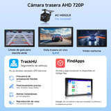 ATOTO A5LG2B7T 7" Android Radio Coche 2 DIN con CarPlay & Android Auto Inalámbrico, Escáner OBD2 Bluetooth, Pantalla Táctil, GPS Navegación, Wi-Fi/USB/FM/AM/RDS, DSP/LRV