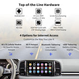ATOTO S8 MS Android Double Din Car Stereo, 7" QLED Display, Wireless Android Auto & Wireless CarPlay, GPS Tracking, 4G+32G, Built-in 4G LTE, Dual Bluetooth, VSV& LRV, SCVC, Split Screen,S8G2B74MS
