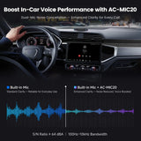ATOTO AC-MIC20 Car Mic - Noise Cancelling, Clear Voice Commands, Silicone Design, for X10 Series Only