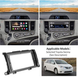 YOFUNG AC-TYSN01X-ST Installation Mounting Dash Kit for Toyota Sienna 2011-2014, Only Compatible with ATOTO IAH09D-Style Car Stereo