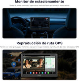 ATOTOEXCEL Cámara Interior, Orientada Atrás (Montada Delante) con AHD 1080p,30fps,Visión Noct. Starlight,Gran Angular 135°,Grabación en Bucle Modo Aparcamiento Solo Compatible con Serie V10,AC-HN9CBV1