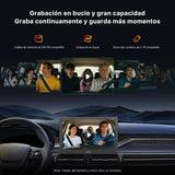 ATOTOEXCEL Cámara Interior, Orientada Atrás (Montada Delante) con AHD 1080p,30fps,Visión Noct. Starlight,Gran Angular 135°,Grabación en Bucle Modo Aparcamiento Solo Compatible con Serie V10,AC-HN9CBV1