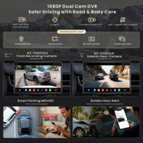 ATOTO X10G141E-R3S 14.1” Android Car Stereo, Single & Double DIN Compatible, FlexView Pro Floating Screen, Twinsight Dual-Cam Recording, 7.1.2-Channel Audio, AI Vision, Re-Mote LiveView, ADS Protocol