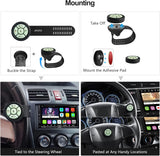 ATOTO AC-44F5 Kabelloses Bluetooth-Fernbedienungsgerät mit pulsierendem Licht, Plug and Play – Solo für ATOTO-Autoradio (X10, F7 und S8), nicht kompatibel mit der Version ATOTO A5 / A6 / S8 PN / S8 UN / S8 MS