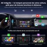 ATOTO A7G2B7PKL-S04 7" QLED Autoradio 2 DIN Android, 4G LTE/WiFi, CarPlay & Android Auto sans fil, DSP HiFi 4V avec Sortie Optique/Coaxiale, GPS Tracking, IA DriveChat, OBD2 Inclus