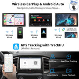 ATOTO S8G2A74MS 7” QLED Double Din with Backup Camera – 8-Core Wireless CarPlay & Android Auto, Built-in 4G LTE, Wi-Fi/BT/USB Tethering, DSP, SCVC, AI Chat, 4GB+32GB