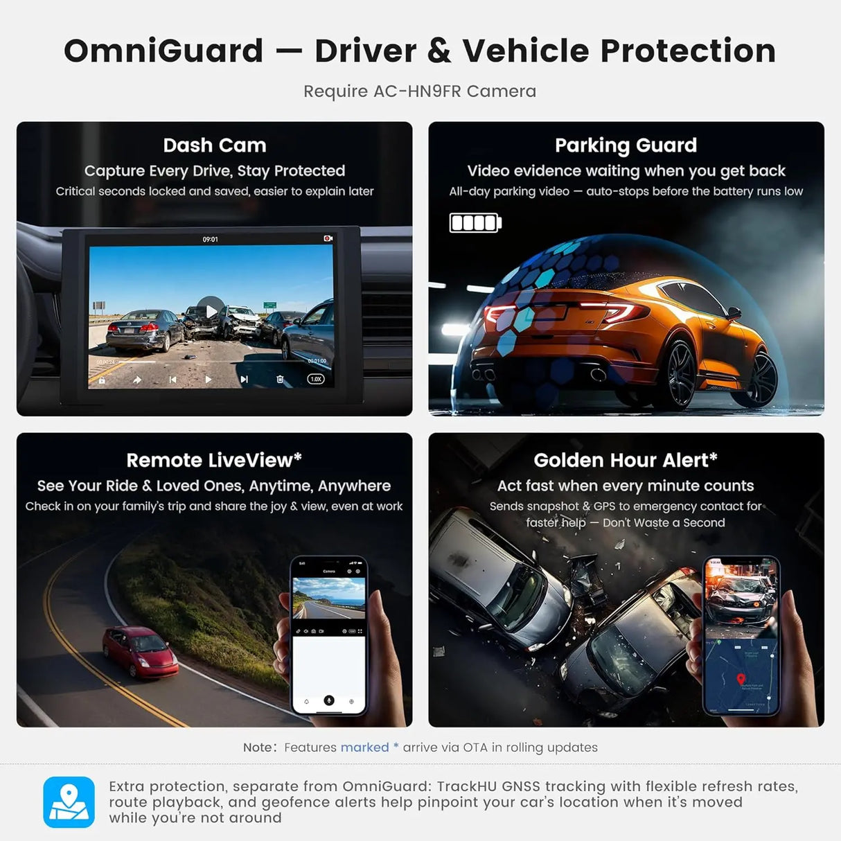 ATOTO A7G225PKL 12.5” Android Double DIN Car Stereo, Wireless CarPlay & Android Auto, AI Driving Alert & Geolocation Awareness, Car Location Tracking, 4G LTE, Parking Guard, Hi-Fi DSP 4V Pre-Out, EdgeFit Design