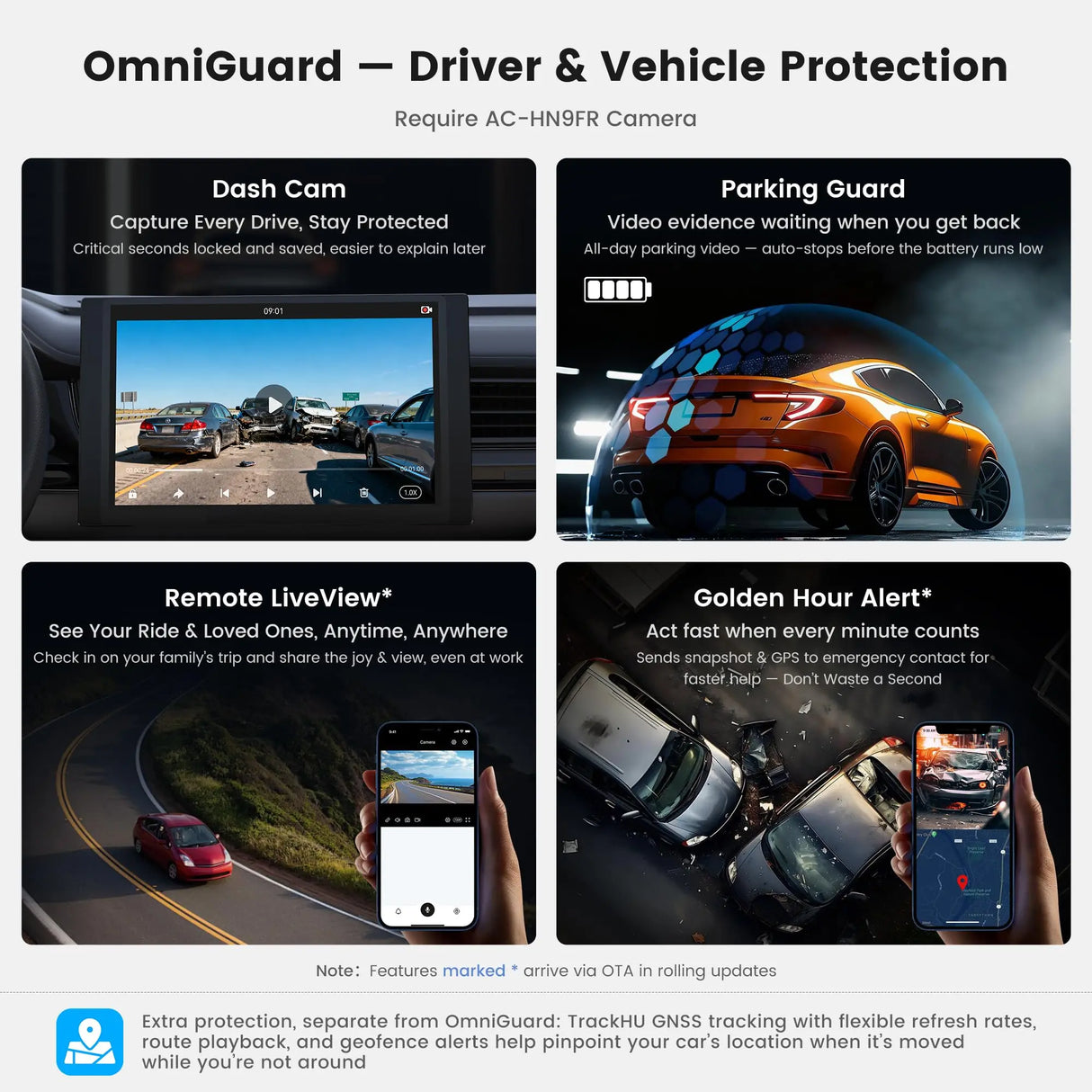 ATOTO A7G225PKL 12.5” Android Double DIN Car Stereo, Wireless CarPlay & Android Auto, AI Driving Alert & Geolocation Awareness, Car Location Tracking, 4G LTE, Parking Guard, Hi-Fi DSP 4V Pre-Out, EdgeFit Design