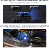 ATOTO AC-HN9RRV3 Caméra de Recul AHD 1080p, 134° Grand-Angle, Vision Nocturne Starlight, Boucle Vidéo, Mode Parking, IP67 Étanche, Capteur G, Série V10