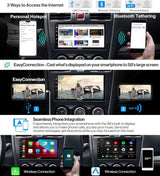 ATOTO S8G2B74PM 7" Double Din Car Stereo with QLED Display, Wireless CarPlay & Android Auto, Dual Bluetooth, HD Rearview Camera