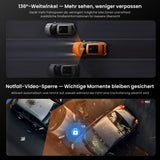 ATOTOEXCEL AHD 1080p Front Dashcam mit 30fps, Starlight Nachtsicht, WDR, 136° Weitwinkel, G‑Sensor, Parkmodus, Schleifenaufnahme, GPS‑Track‑Wiedergabe, Nur Kompatibel mit V10‑Serie, AC‑HN9FR