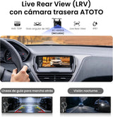 ATOTO F7G1A6WE-S01 Radio de Coche 1 DIN 6,28" con Pantalla Táctil, Apple CarPlay y Android Auto Inalámbricos