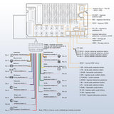 ATOTOZONE X10G2A7E Pulsante Android Da 7 Pollici Con Navigazione Integrata,8+128G Stereo Auto Double DIN, ChatGPT AI, 4G LTE, CarPlay & Android Auto Senza Fili, Doppio Telefono & Bluetooth
