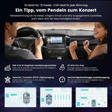 ATOTO S84G2B7P 7" Doppel-DIN Android Autoradio, Kabelloses CarPlay & Android Auto, Hi-Fi DSP mit 4V Pre-Outs, KI-Chat, GPS-Tracking, WiFi/BT/USB, 4GB+64GB