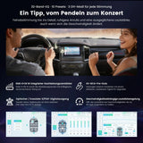 ATOTO A7G2B7PKL-S04 Android Autoradio 2 DIN, 7 Zoll QLED Navi [Inkl. OBD2 Scanner] 4G LTE Integriert, Wireless CarPlay & Android Auto, Hi-Fi DSP Optischer Ausgang/4V Pre-Out, AI DriveChat, SCVC