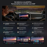 ATOTO X10G209E Autoradio Double Din 9 Pulgadas X10 – Entrada Cámara Delante y Detrás 1080P, Pantalla Táctil QLED, 8GB+128GB, CarPlay Inalámbrico, Android Auto, 4G LTE, Wi-Fi, Bluetooth, DSP, AMP, Subwoofer, GPS