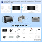 ATOTO A5LG2A7T 7" Android Double Din Car Stereo with Backup Camera, Wireless CarPlay & Android Auto, Wi-Fi/BT/USB Tethering, Built-in DSP, Bluetooth, PhoneLink, FM/AM/TF, 2G+32G