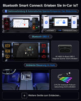 ATOTO CB4B Wireless CarPlay Adapter – Dual WLAN, Dual Bluetooth, 128GB TF-Karte, 4GB+32GB, Plug &amp; Play Android AI Box mit KI-DriveChat, Netflix/YouTube, Schwarz 