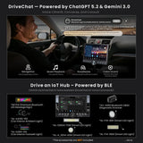 ATOTO X10G110PESM 10.1" Single & Double DIN Car Stereo with Passenger Entertainment Screen, Physical Volume Knob, AI Vision