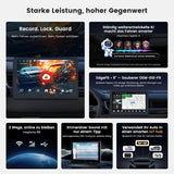 ATOTO A7G209PKL 9 Zoll Android Autoradio Doppel DIN, 4GB+64GB, Wireless CarPlay & Android Auto, WiFi/Bluetooth/USB, Hi-Fi DSP mit 4V Pre-Outs, KI-Chat & GPS-Tracking