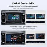 ATOTO AC-MIC20 Car Mic - Noise Cancelling, Clear Voice Commands, Silicone Design, for X10 Series Only