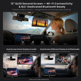 X10 10.1 inch Knob Single DIN & Double DIN Car Stereo, with Passenger Entertainment Screen, AI Vision